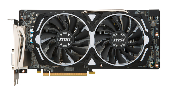 MSI Radeon RX 580 ARMOR OC 8GB - Graphics card - Multitronic